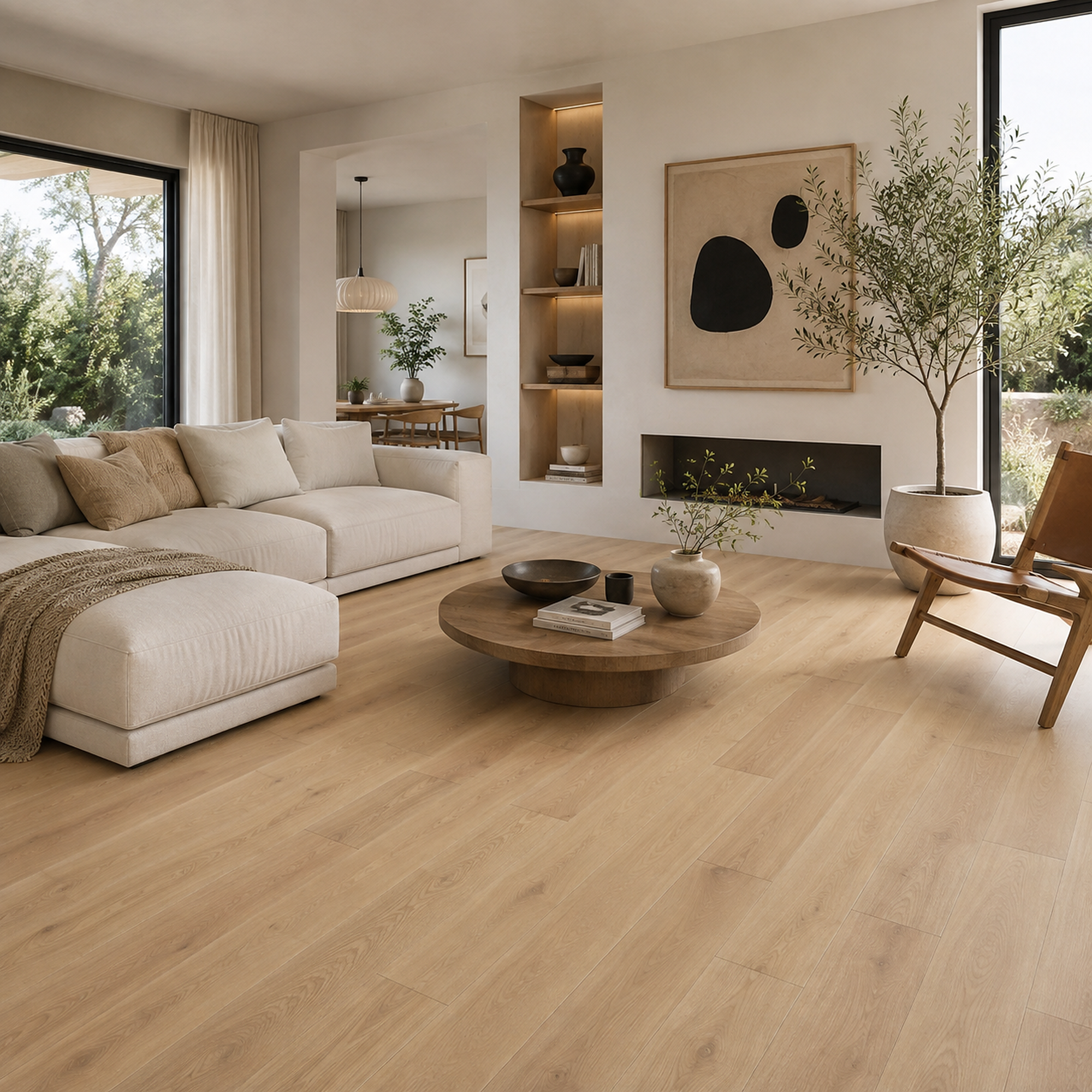 White Oak Hardwood Flooring