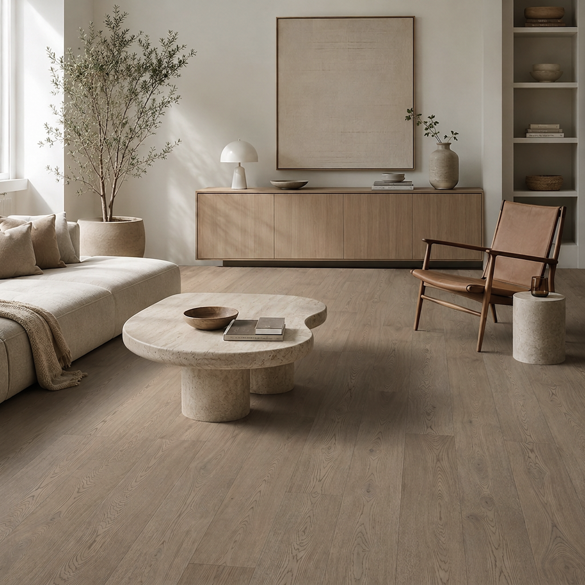 Dramatic Hardwood Flooring